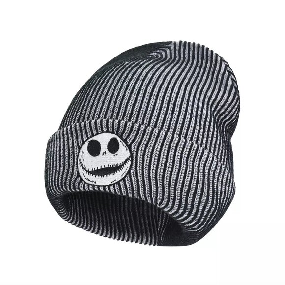 Nightmare Before Christmas Glow in the Dark Jack Skellington Beanie - Winter Hat - Picture 3 of 5